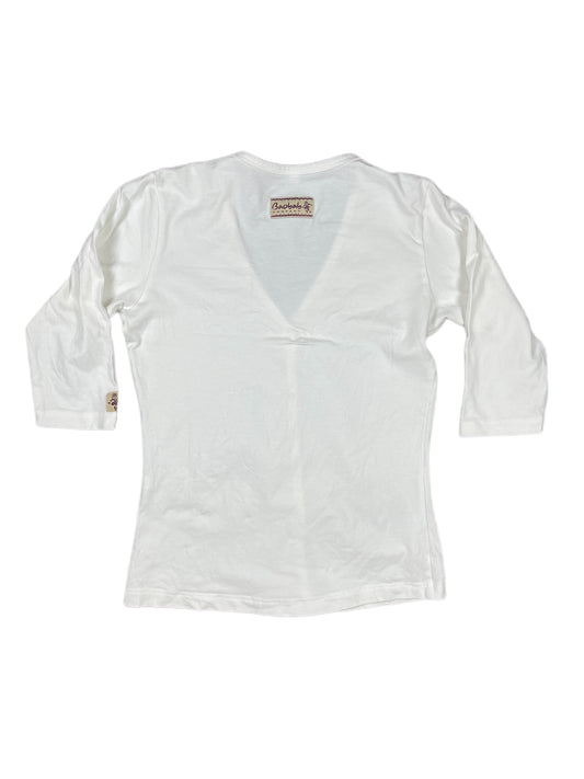Vintage Baubab Long Sleeve Top White - S