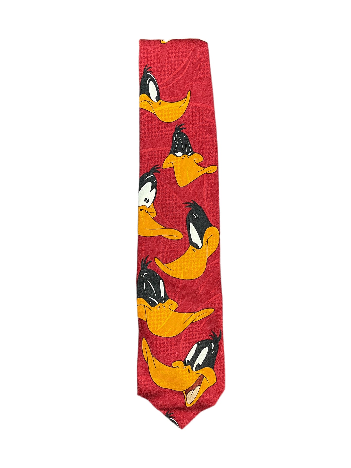 Vintage 1994 Looney Tunes Tie Red