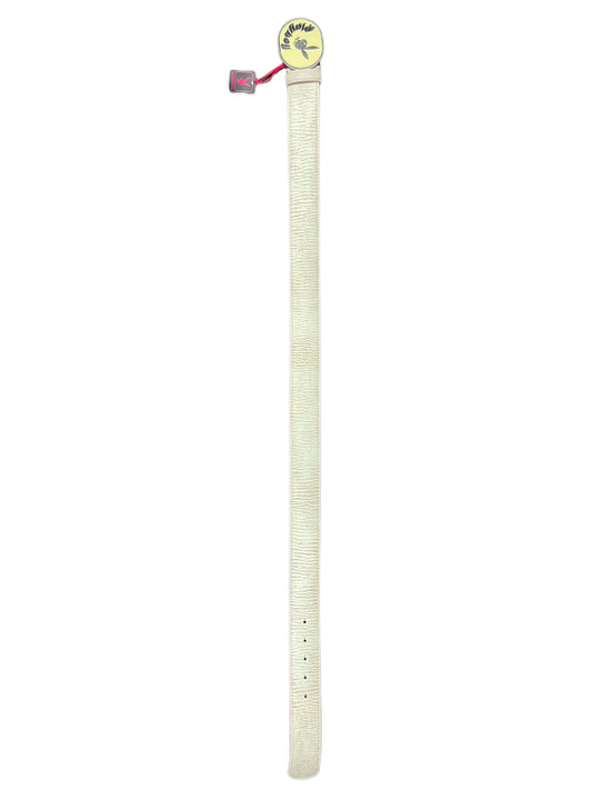 Y2k Playboy Plug Belt Cream Beige 2004