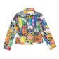Koker Blazer Multicolor Grafitti Style - M