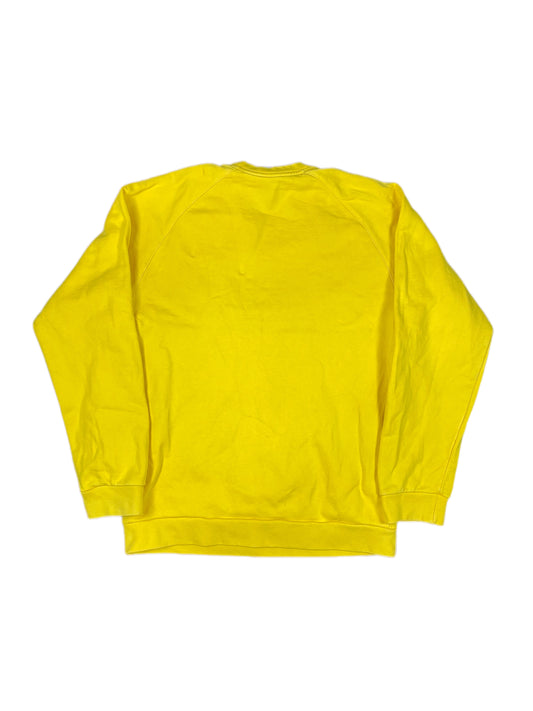 Vintage Adidas Sweatshirt Yellow - M
