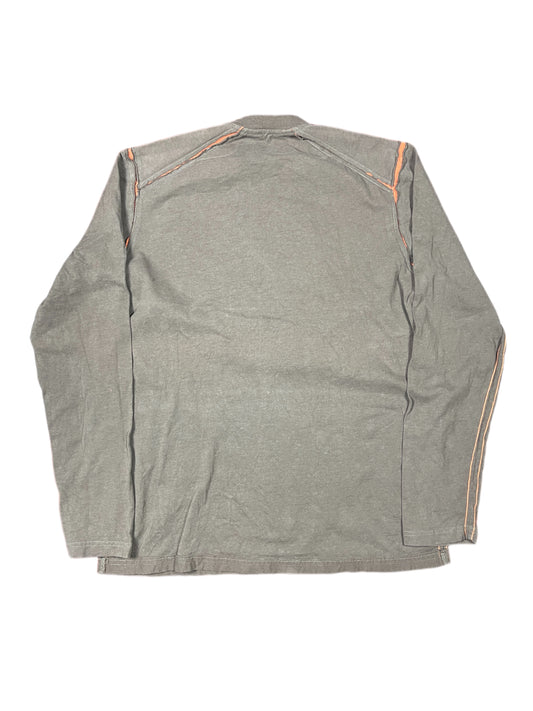 Y2k Quiksilver Longsleeve Brown - XS/S