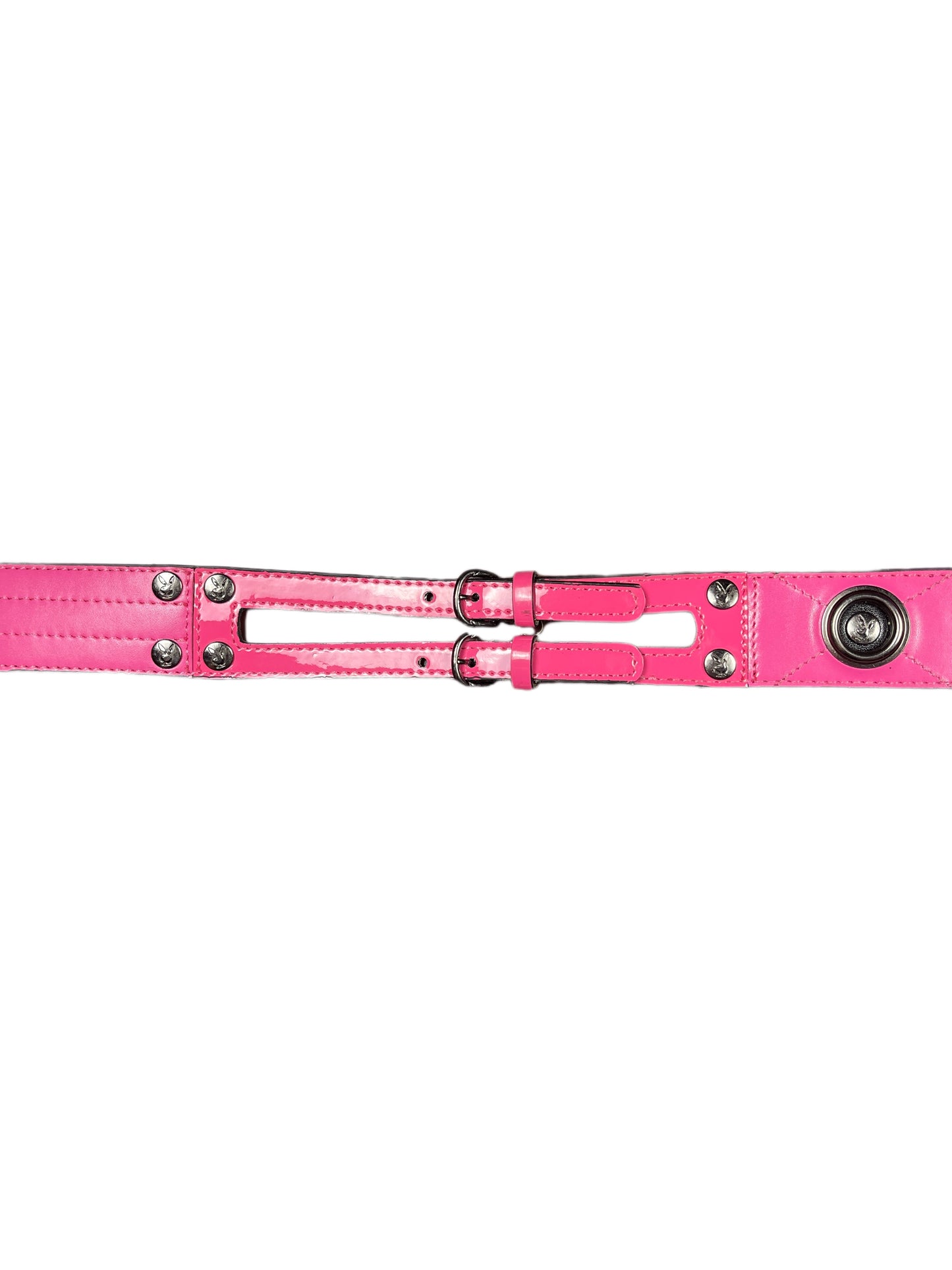 Y2k Playboy Belt Pink 2004