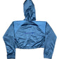 Vintage Reebok Crop Zipper Sport Jacket Navy - M