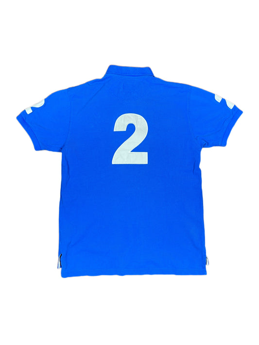 Hackett Polo Shirt Blue - M