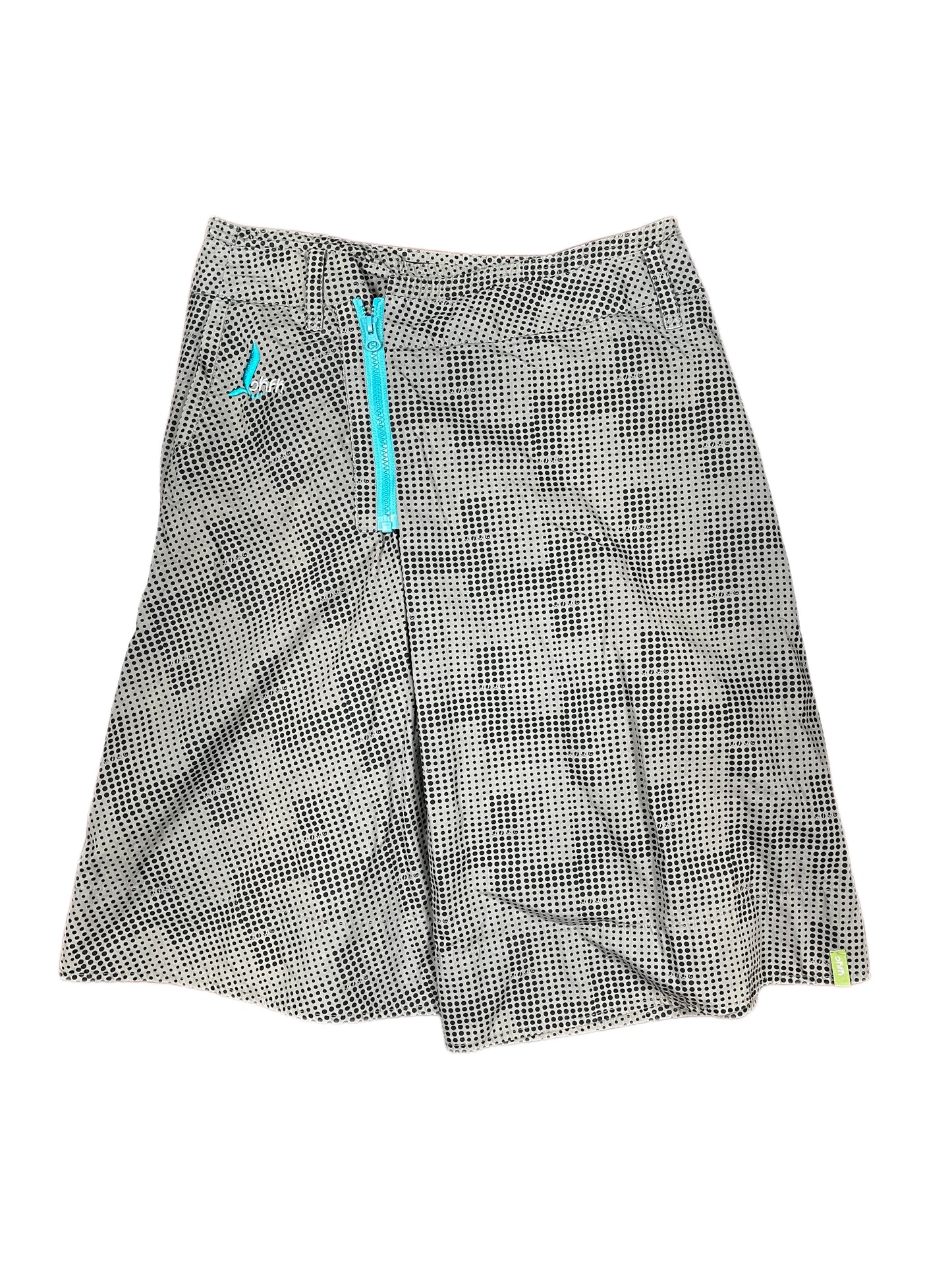 Skunkfunk Midi Skirt Dots Pattern Gray - S