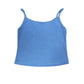 Y2k Ibiza Sleeveless Top Blue - S