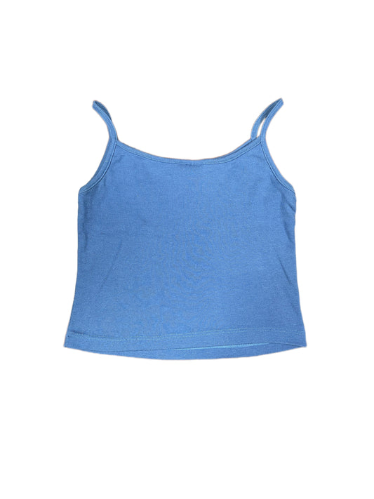 Y2k Ibiza Sleeveless Top Blue - S
