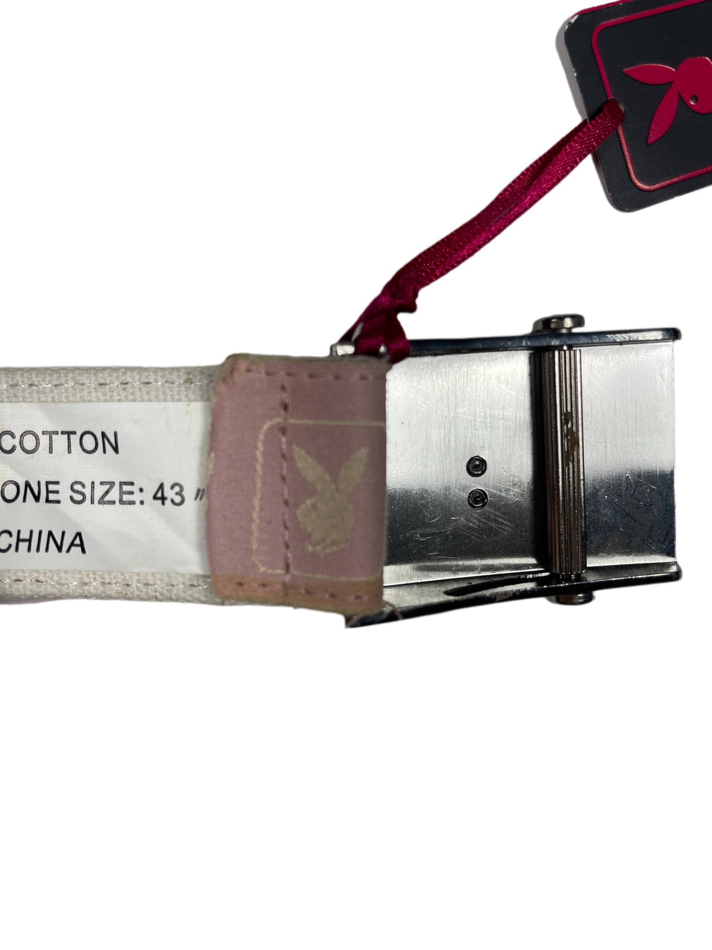 Y2k Playboy Belt Rose 2004