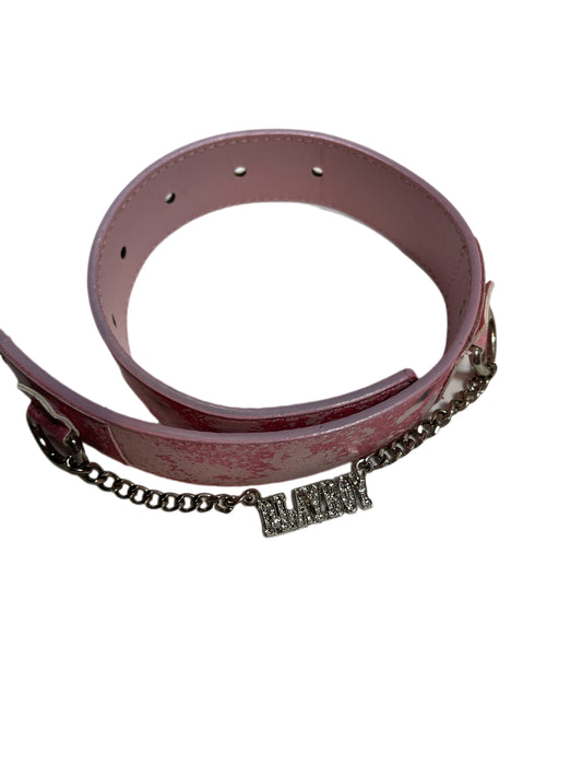 Y2k Playboy Belt Pink 2004