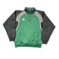 Vintage Adidas Sports Jacket Green Black - L