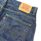Y2k Levi's Low Waist Flared Denim Pants Blue - L