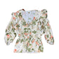 Zara Long Sleeved Top Creme - XS