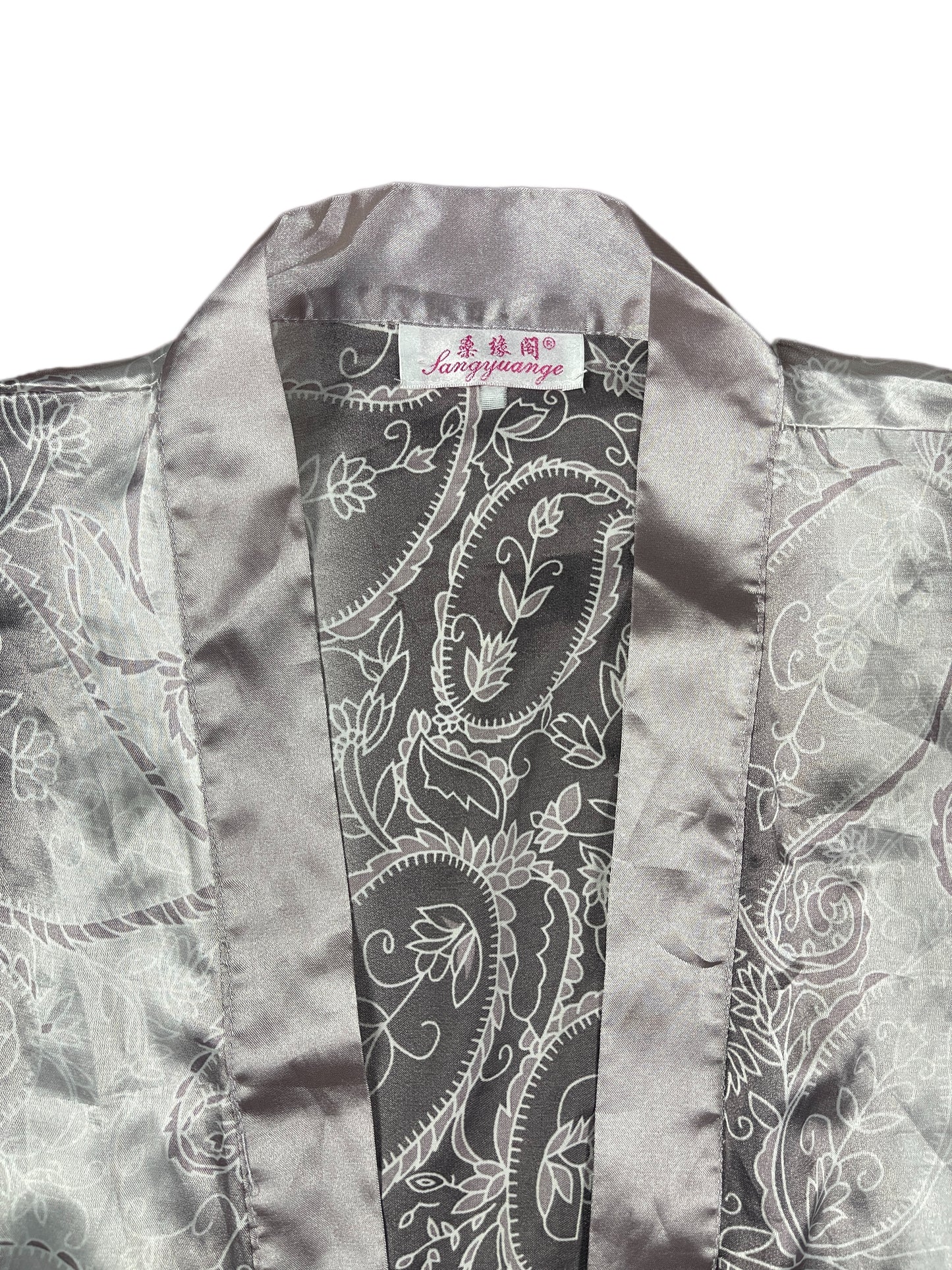 Vintage Langyuange Kimono Lilac - L