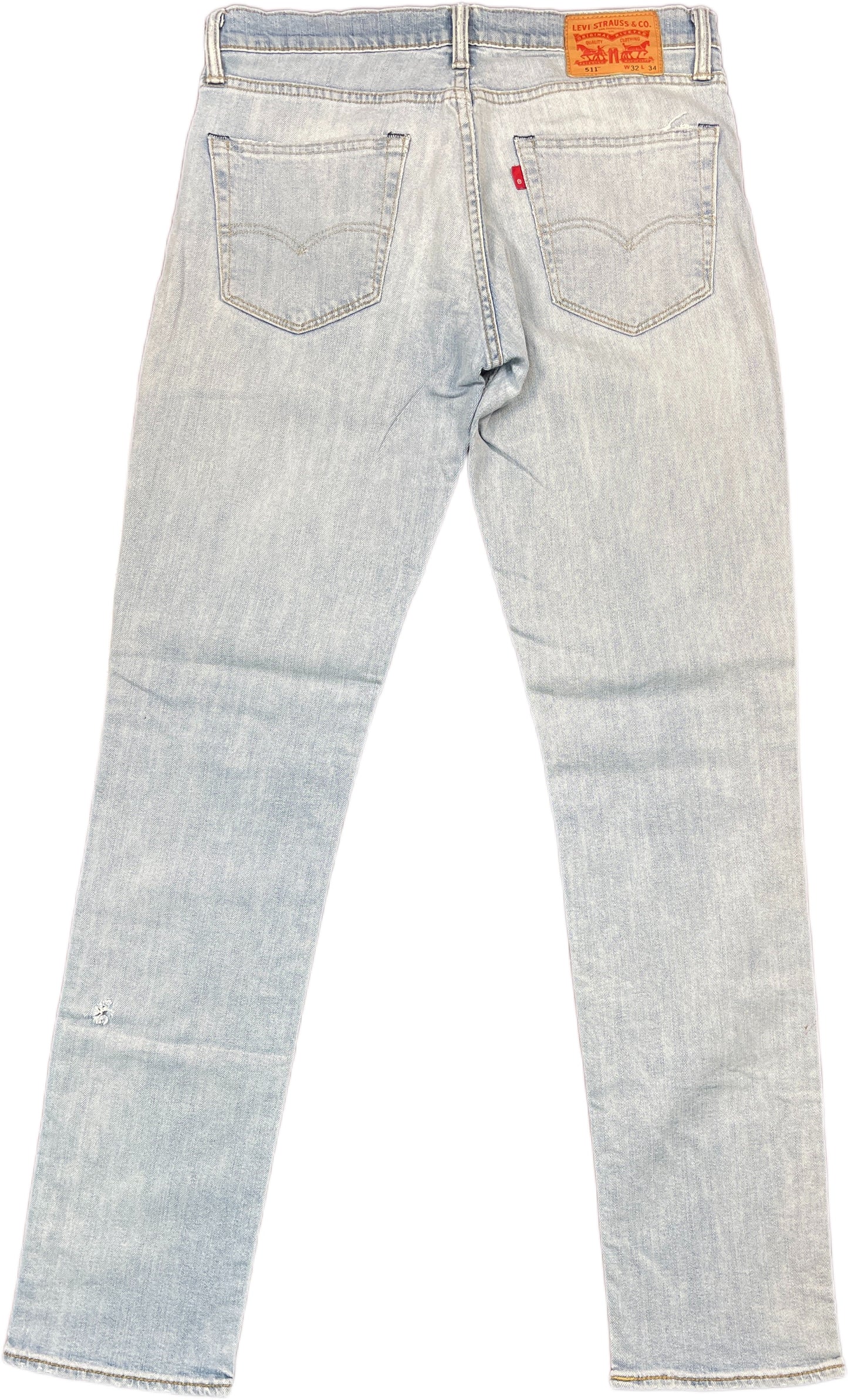 Levi´s 511 Denim Pants Blue Cotton Blend M
