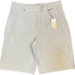Vintage Bally Chino Shorts Creme Cotton Blend M