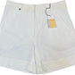 Bally Bermuda Shorts White Cotton S