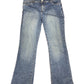 Y2k Naf Naf Denim Pants Blue - XL