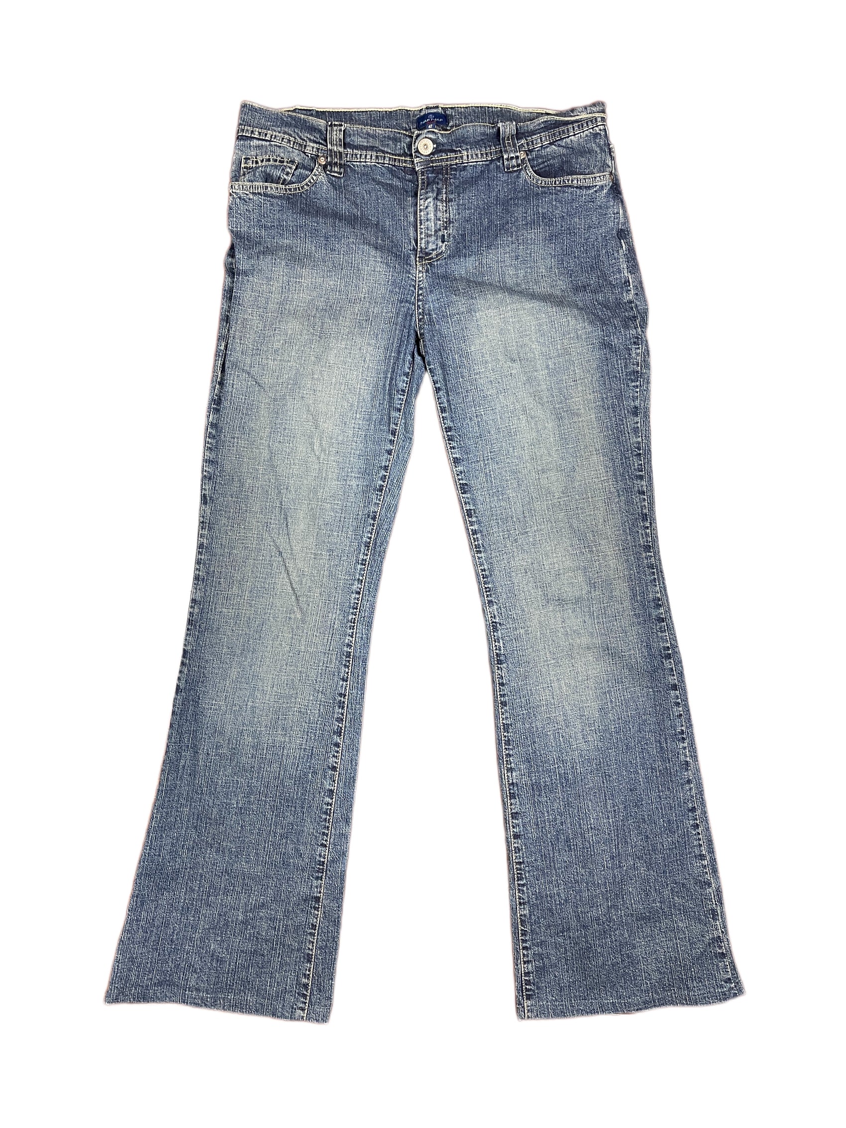 Y2k Naf Naf Denim Pants Blue - XL