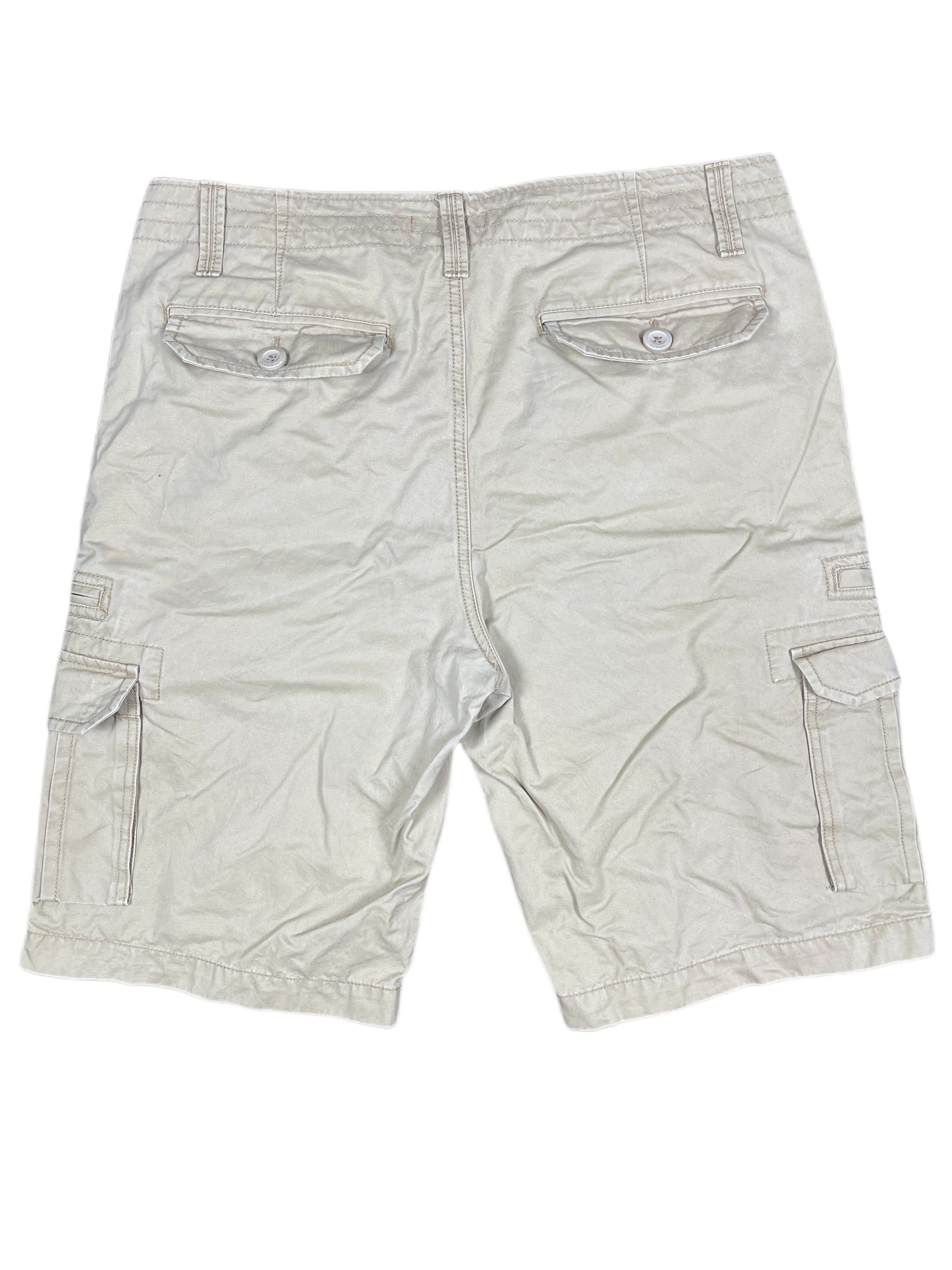 Y2k Guess Cargo Shorts Creme - XXL