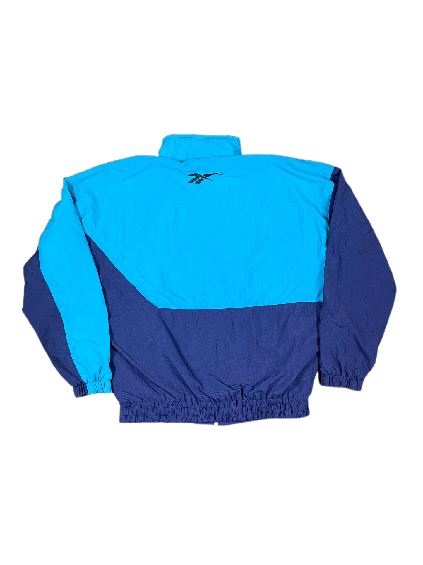 Vintage Reebok Track Jacket Blue - M