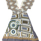 Y2K Desigual Short Sleeve Dress Gray S