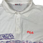 Vintage Fila Tennis Short Sleeve Polo Shirt White XL/XXL