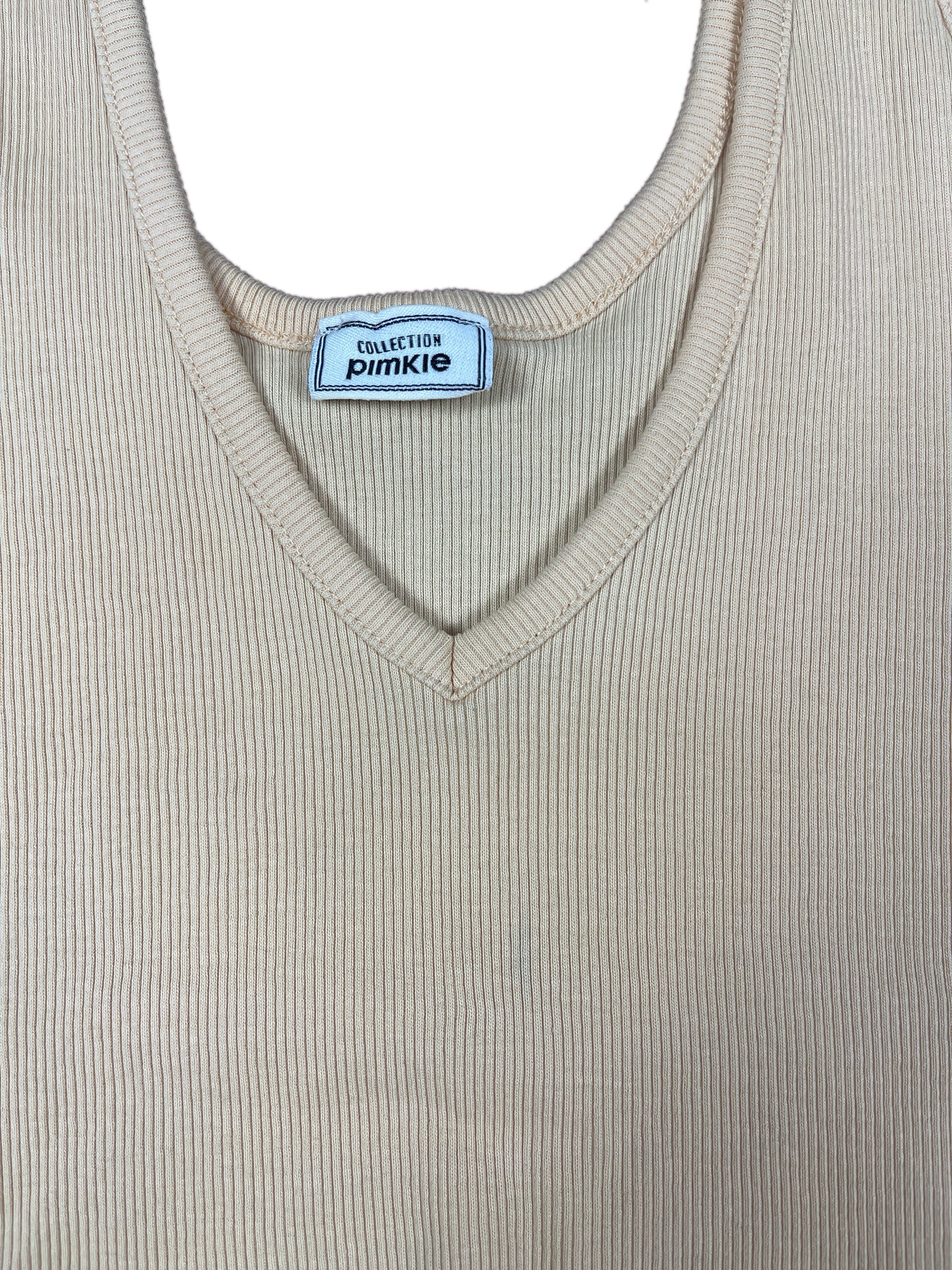 Pimkie Sleeveless Top Beige - XS/S