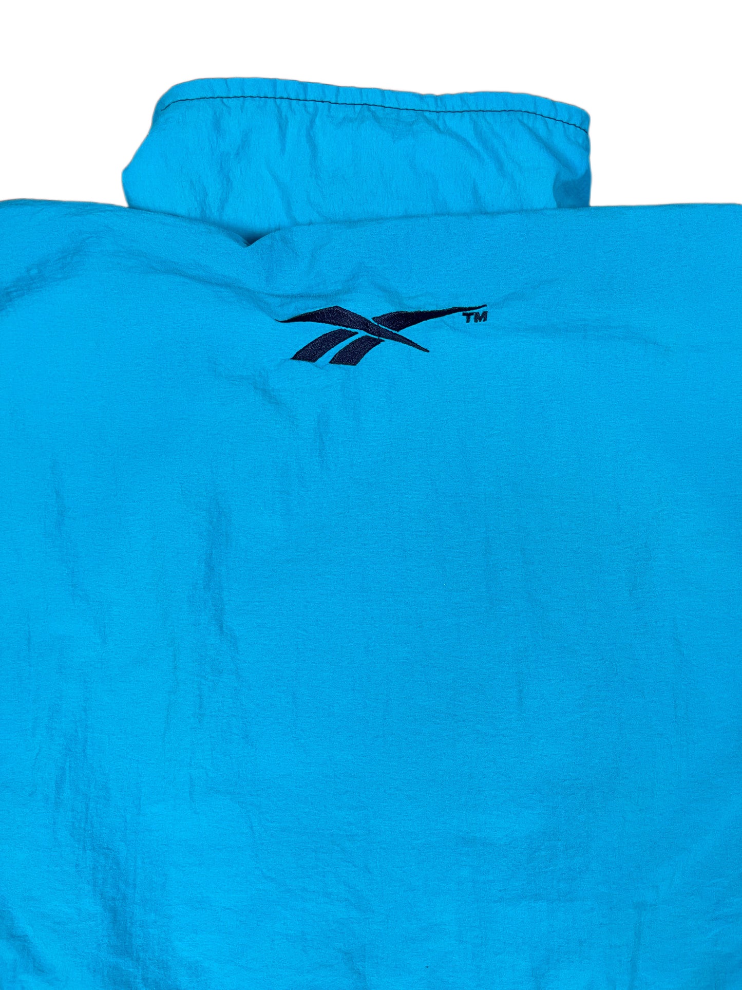 Vintage Reebok Track Jacket Blue - M