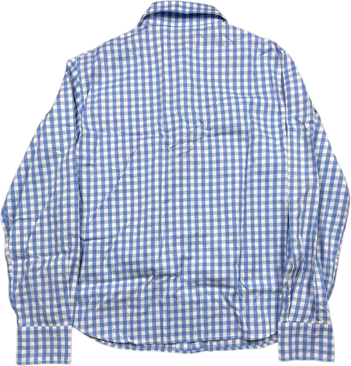 Bogner Long Sleeve Squared Shirt Blue Cotton M