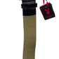 Y2k Playboy Leather Plug In Belt Black Rotating Logo 2004