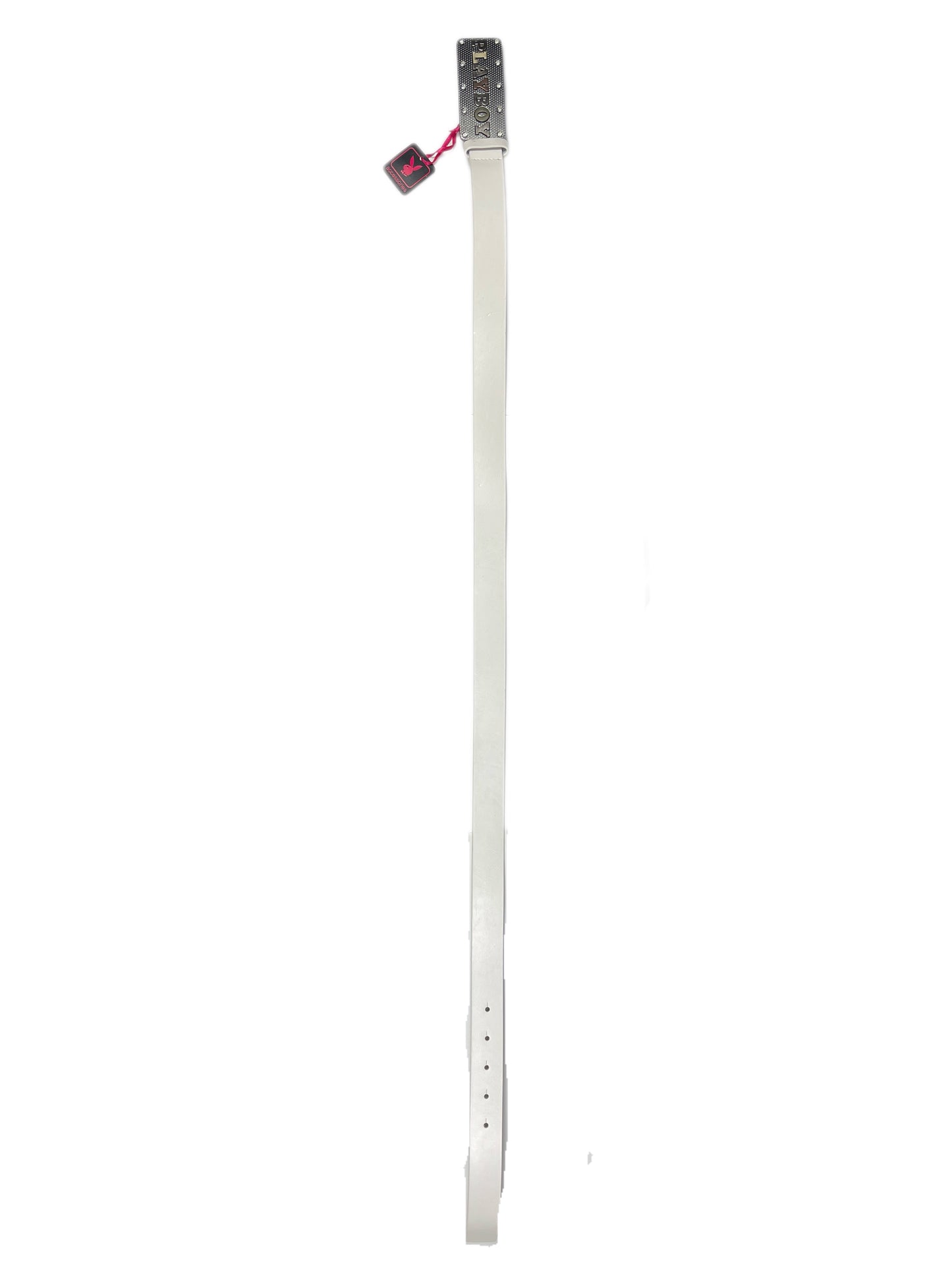 Y2k Playboy Plug In Belt White 2007