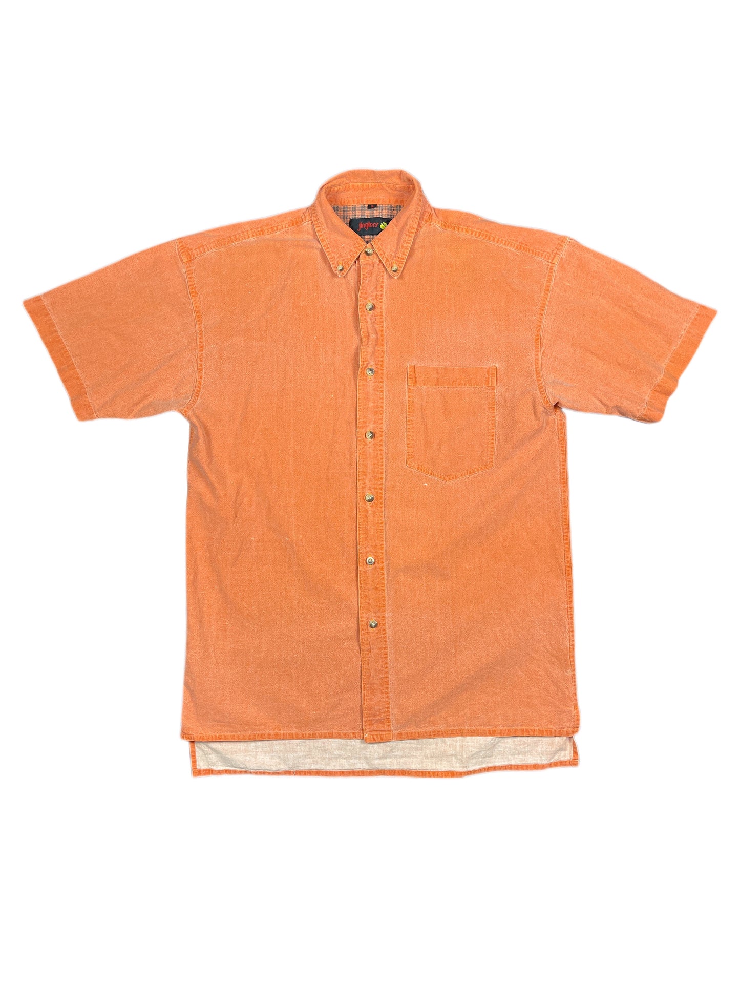 Vintage Jinglers Short Sleeve Shirt Orange - S