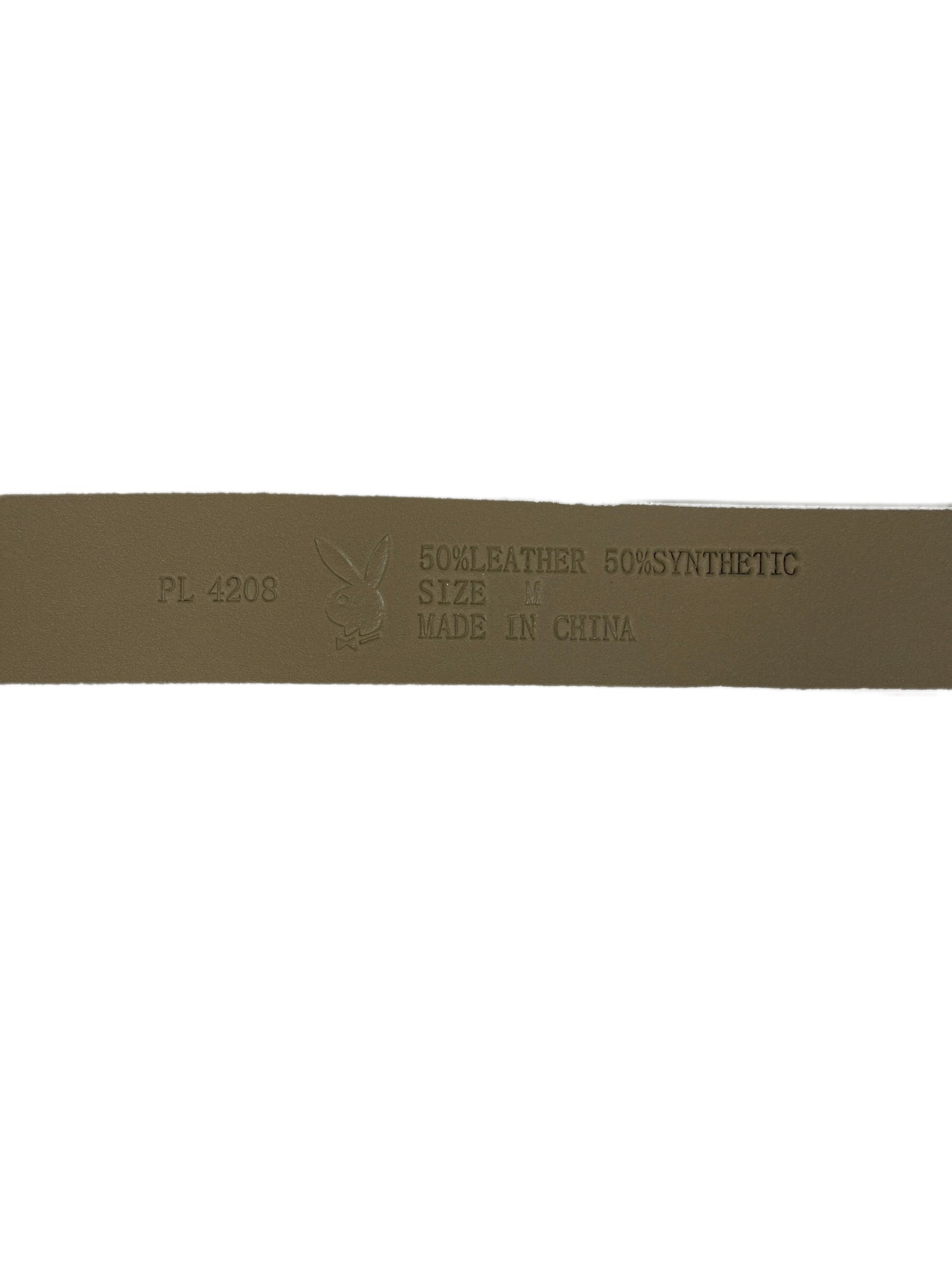 Y2k Playboy Plug In Belt White 2007