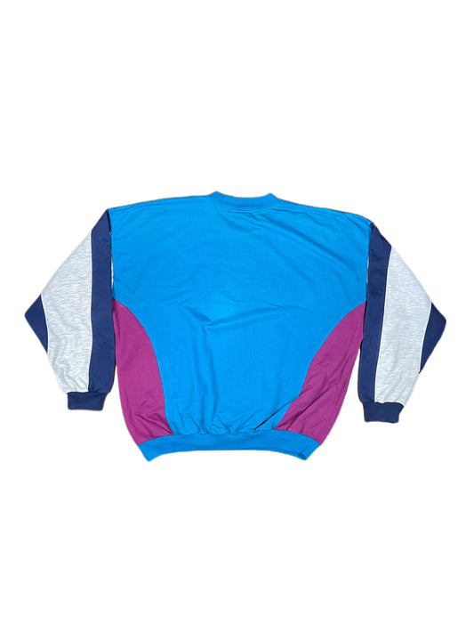 Vintage Adidas Sweatshirt Blue - XXXL