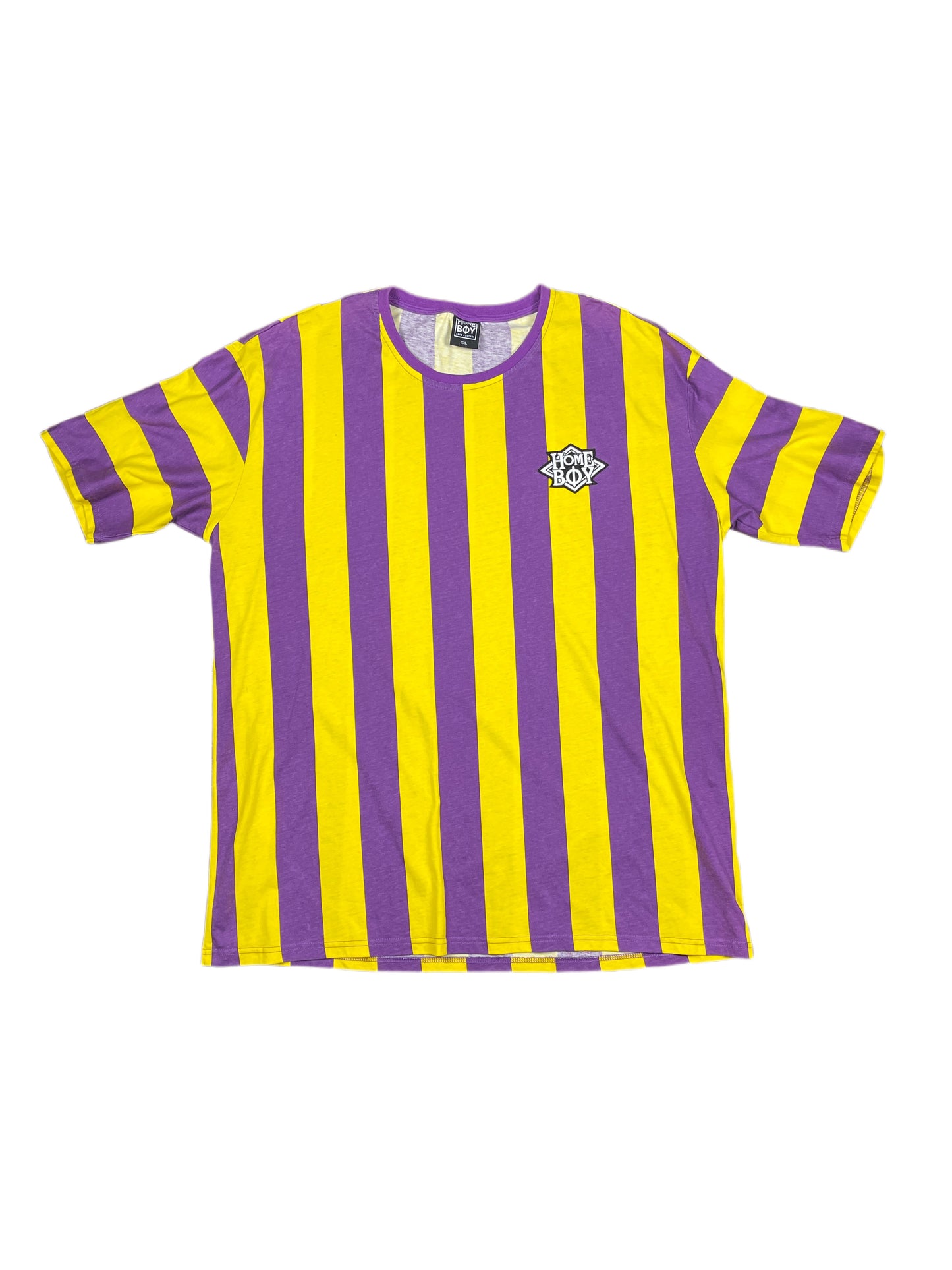 Home Boy T-Shirt Yellow Purple - XXL