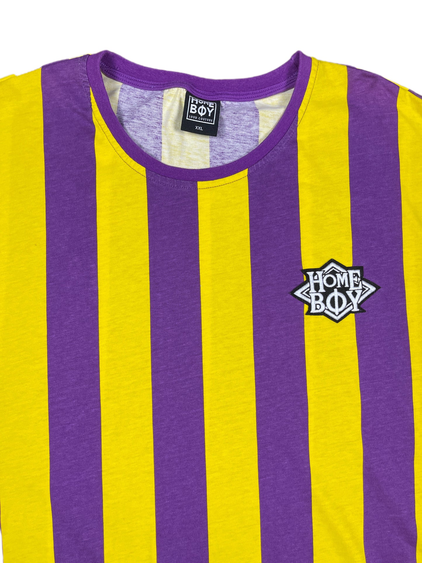 Home Boy T-Shirt Yellow Purple - XXL
