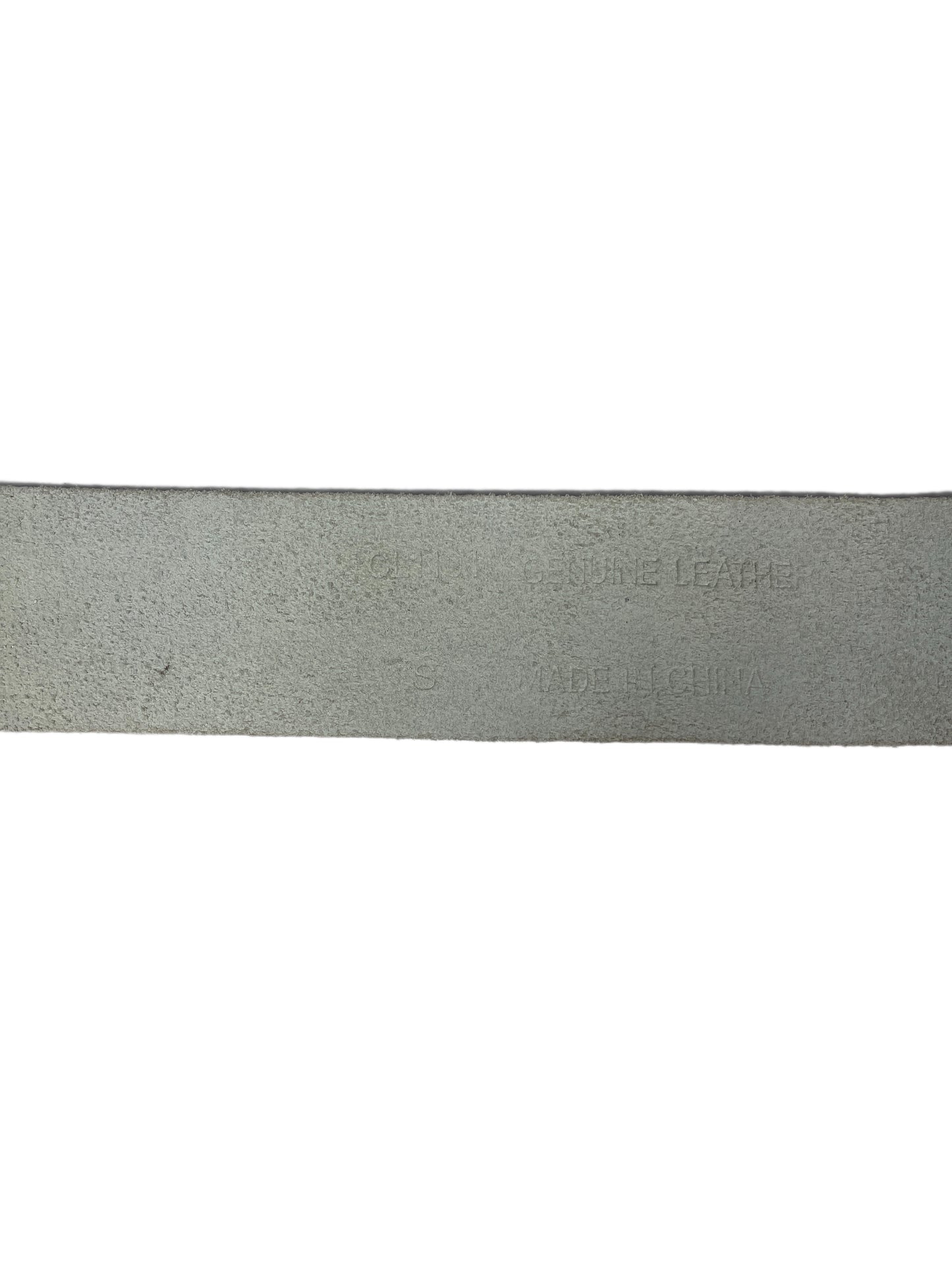 Y2k Pacha Ibiza Leather Plug Belt Glitter 2000s