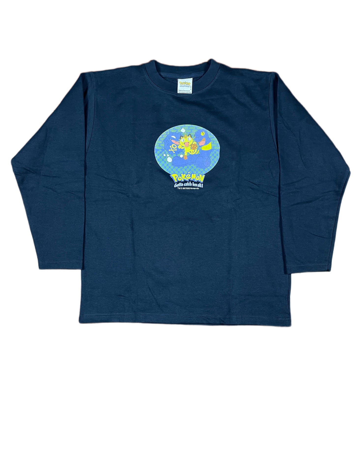 Vintage Pokemon Sweatshirt Navy 2000 - XXS/XS