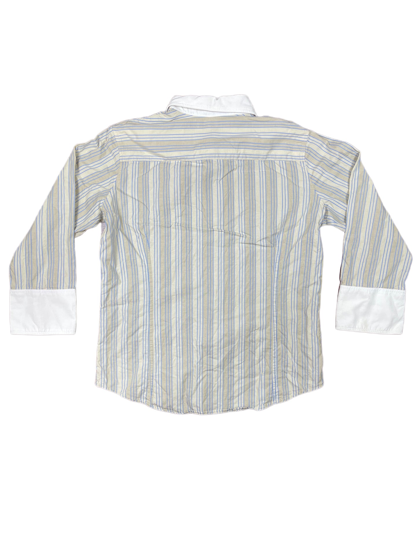 Y2K La Martina Long Sleeve Top Creme - M