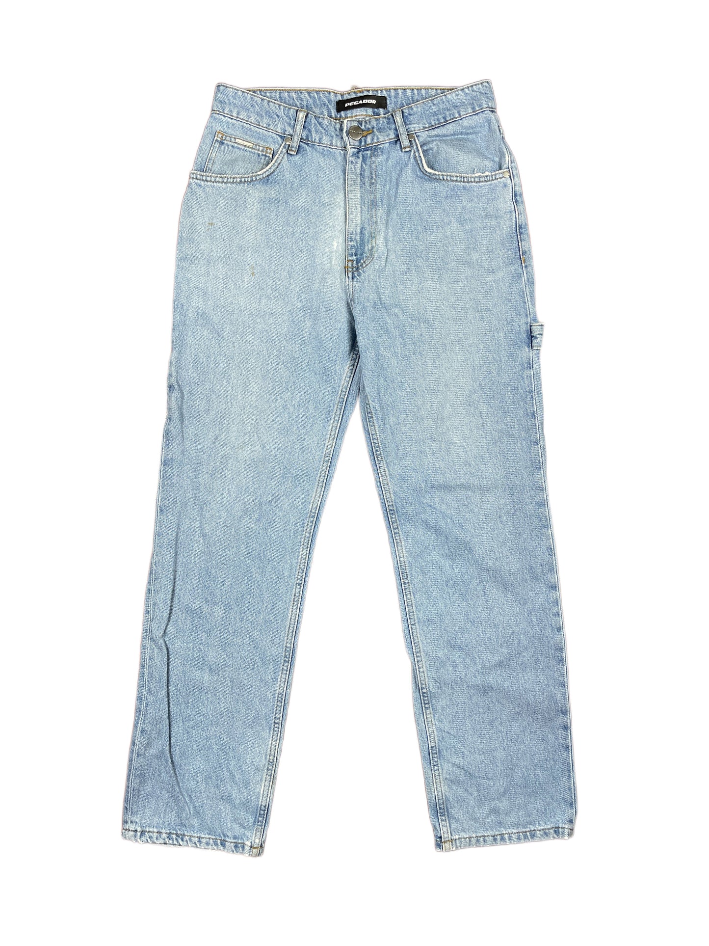 Pegador Distressed Denim Pants Blue - XS