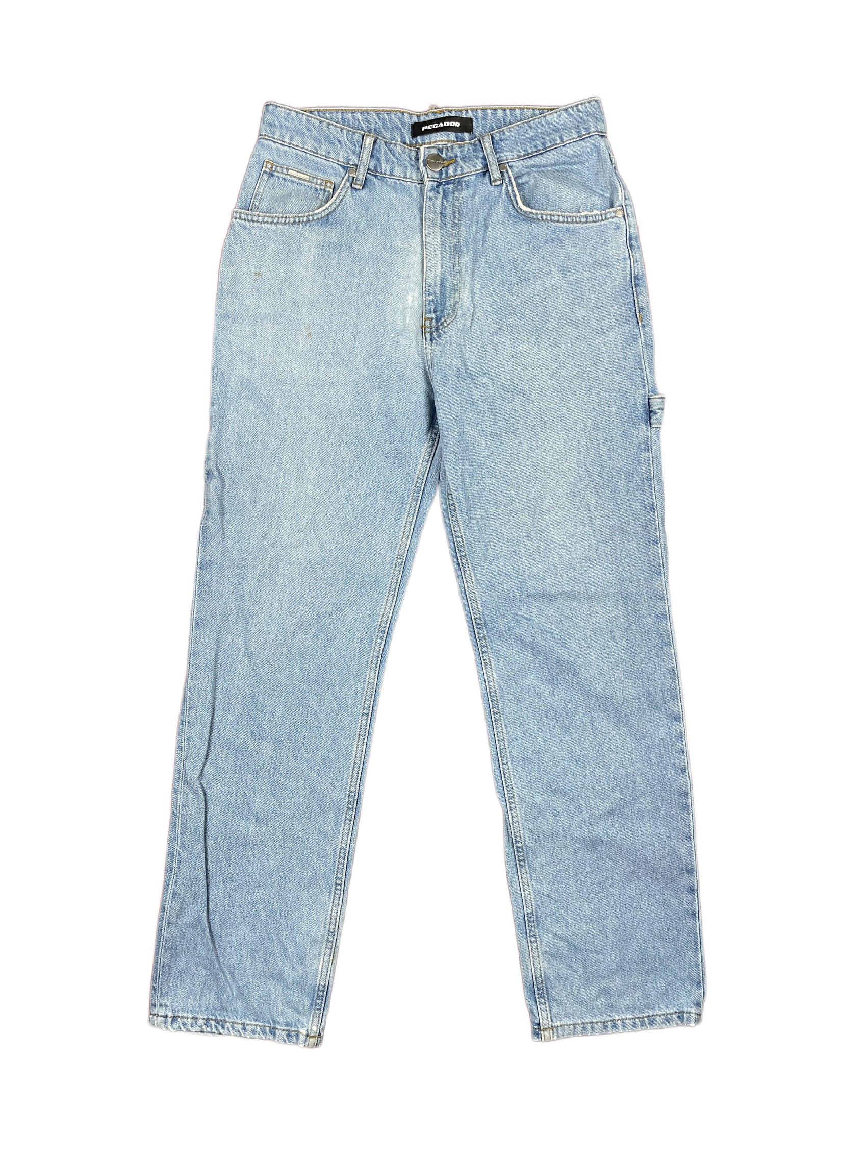 Pegador Distressed Denim Pants Blue - XS