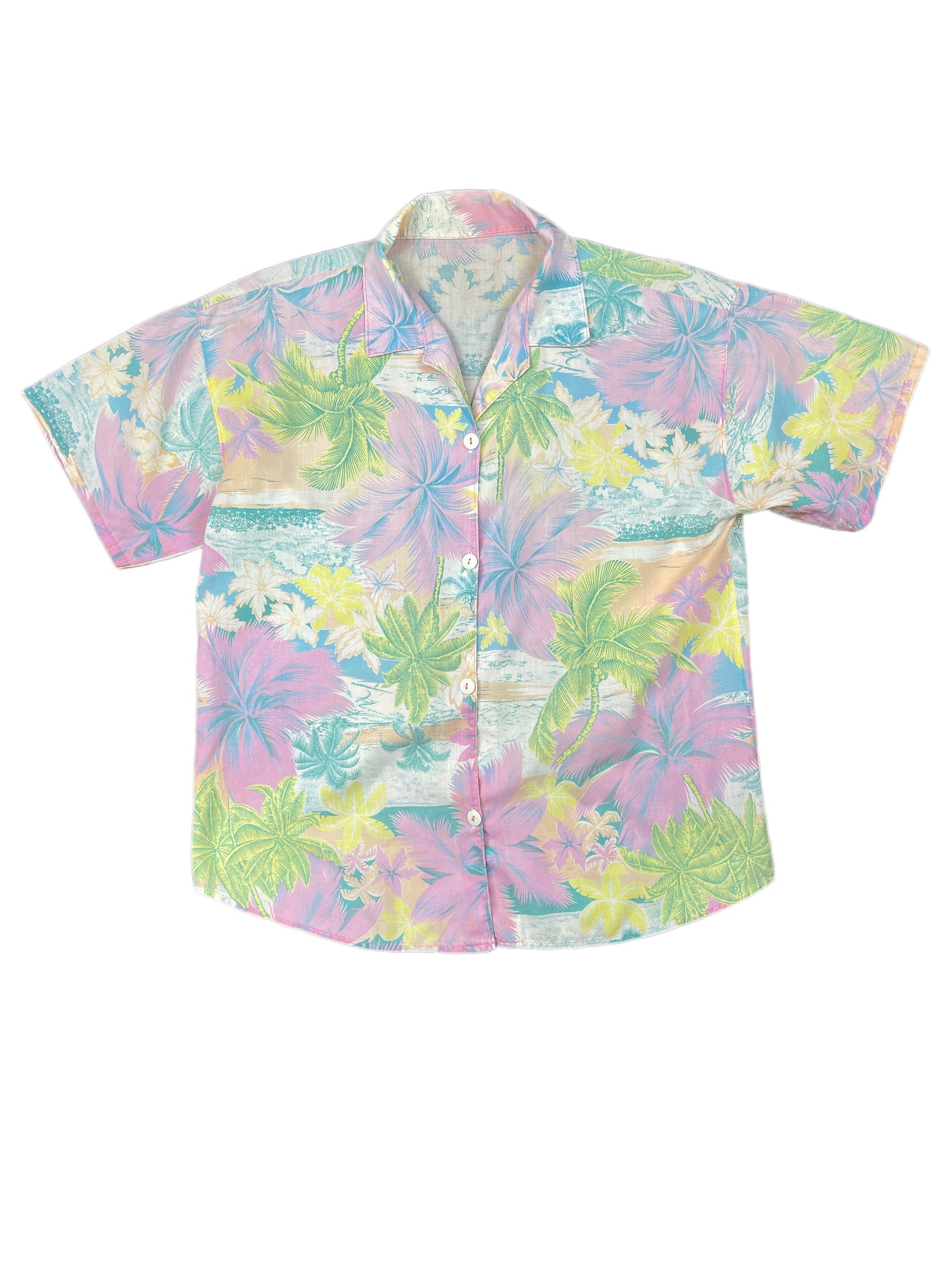Vintage Short Sleeve Shirt - M