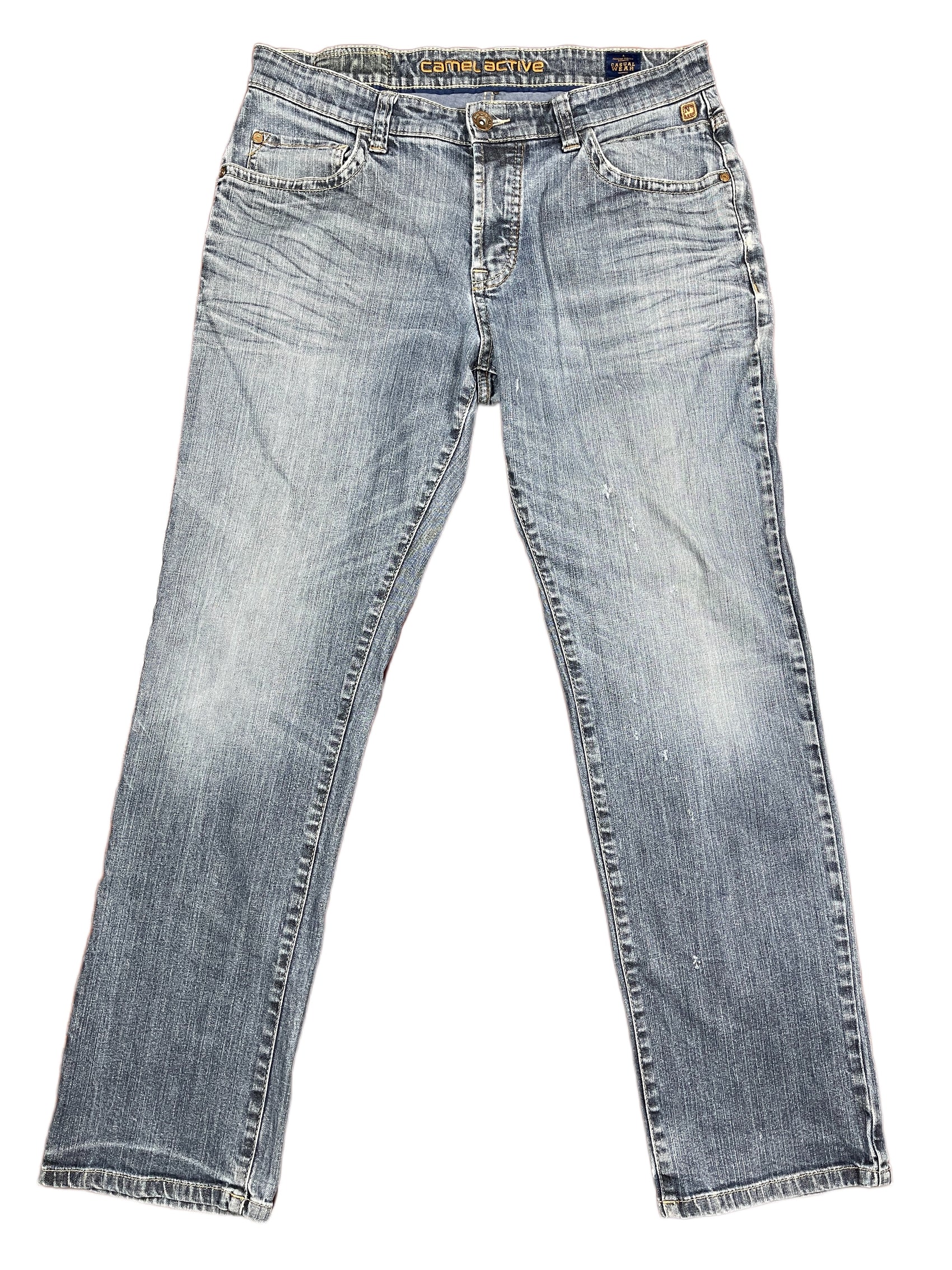 Y2k Camel Active Jeans Denim Pants Blue - XL