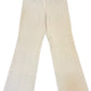 Vintage Tintoretto Flared Pants Beige Polyester Blend XS