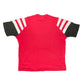 Vintage 90s Adidas T-Shirt Red White - XXL