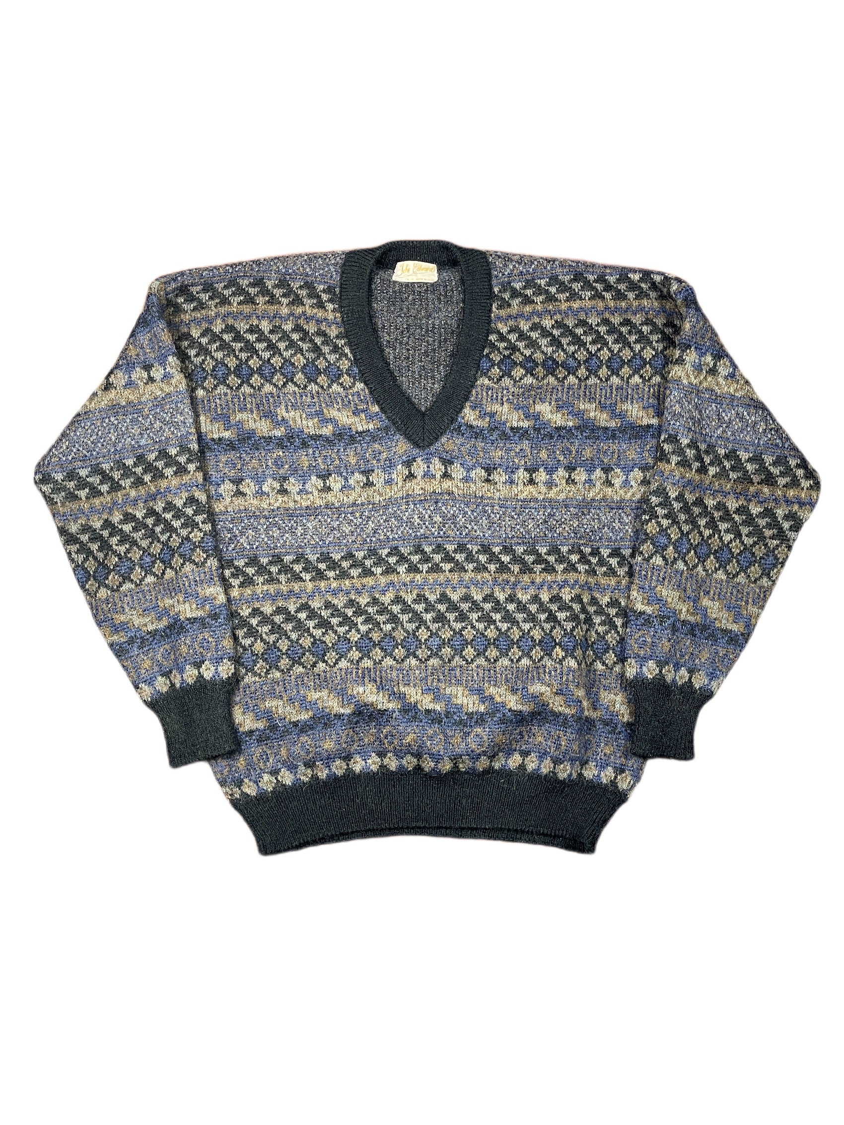 Vintage John Edward Knitted Sweatshirt Multicolor L
