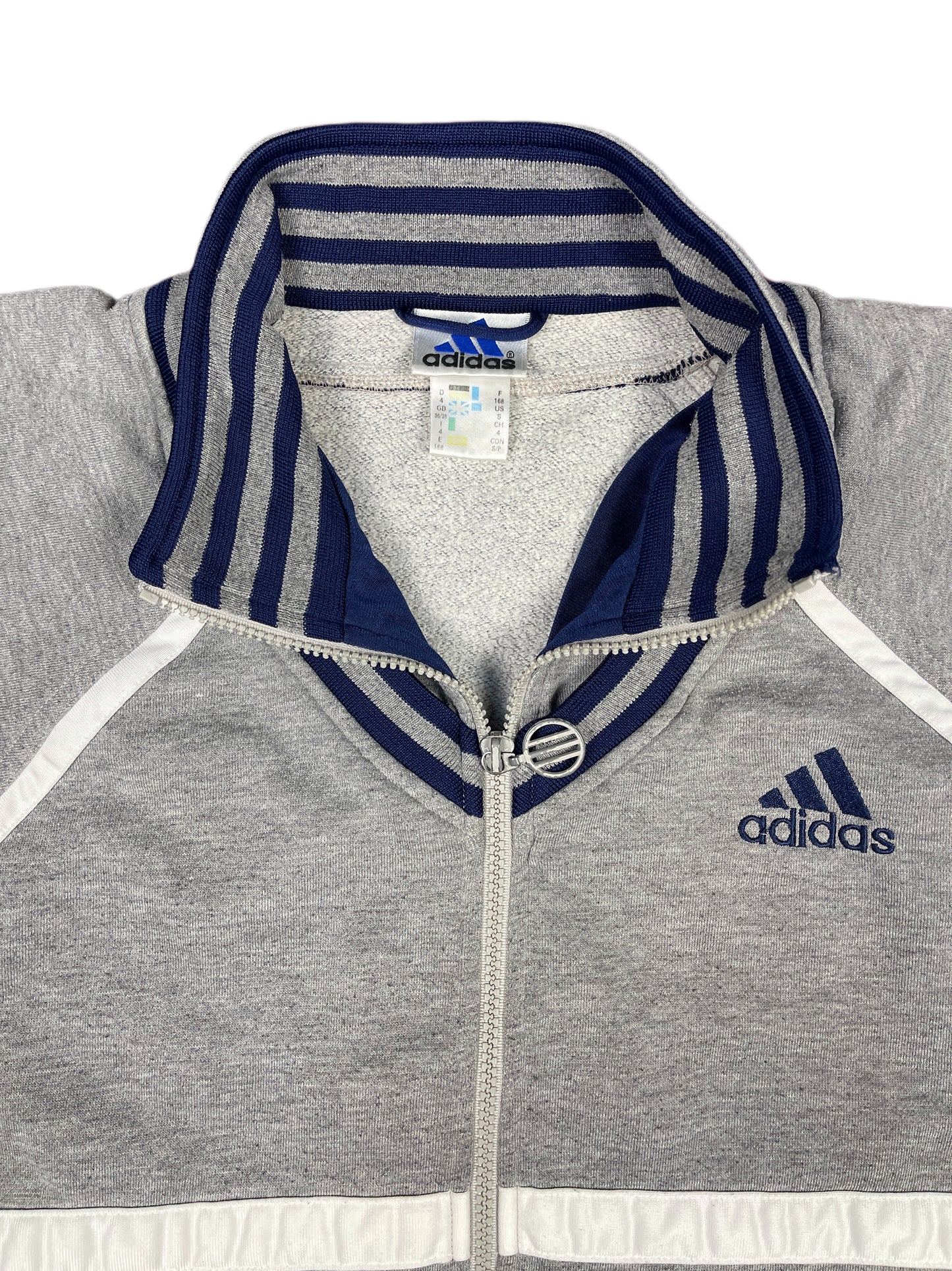 Vintage Adidas Sport Jacket Gray - S