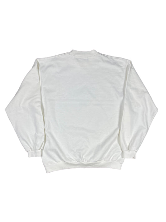 Vintage Reebok Sweatshirt White - S/M