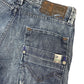 Y2k Energie Low Waist Bootcut Denim Pants Blue - L